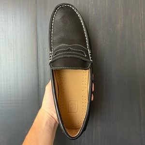 Footjoy Leather Loafers- Black